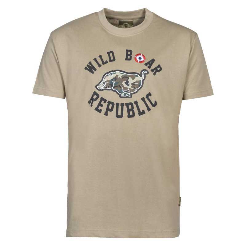 Maglietta T Shirt Percussion Wild Boar Repubblic Maglietta T Shirt Percussion Wild Boar Repubblic